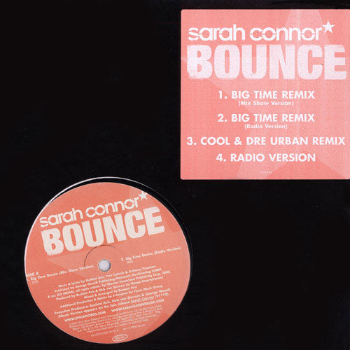 Sarah Connor : Bounce (12", Maxi)