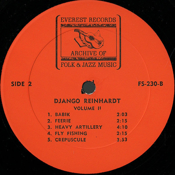 Django Reinhardt : Django Reinhardt (Volume II) (LP, Comp)