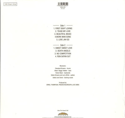 Freddie McGregor : Love At First Sight (LP, RE, 180)