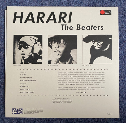 The Beaters : Harari (LP, Album, RE, RM)
