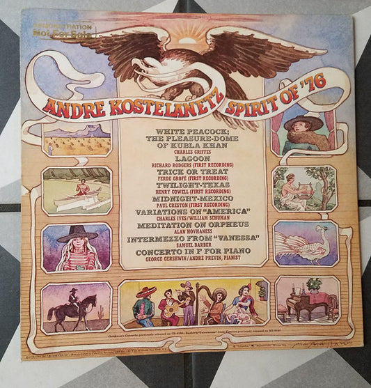 André Kostelanetz : Spirit Of '76 (2xLP, Comp, Promo, Gat)