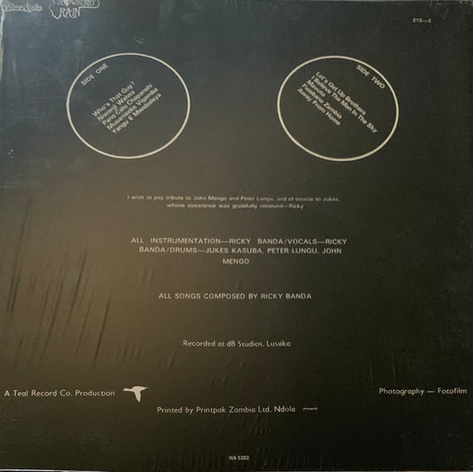 Ricky Banda : Niwanji Walwa Amwishyo (LP, Album, RE)