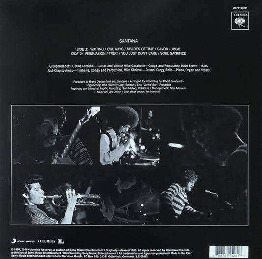 Santana : Santana (LP, Album, RE, 180)