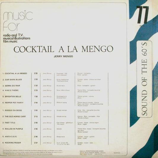 Jerry Mengo : Cocktail A La Mengo (LP)