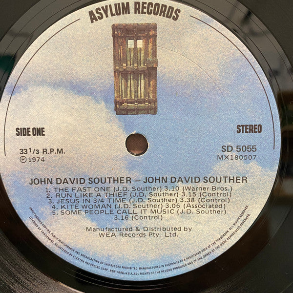 John David Souther : John David Souther (LP, Album)