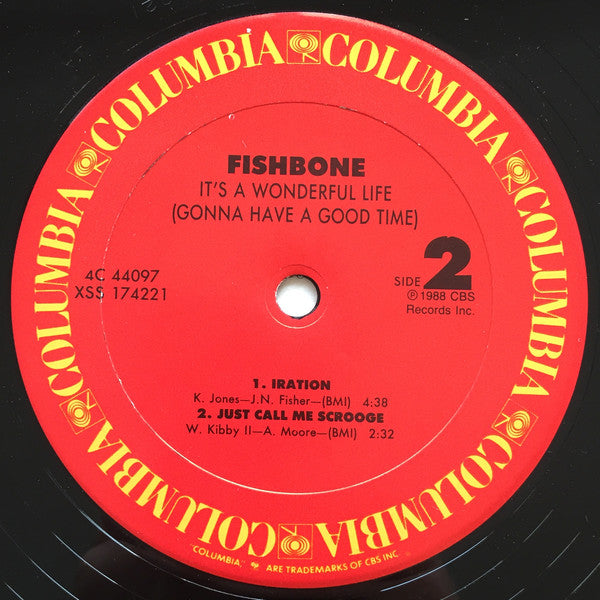 Fishbone : It's A Wonderful Life (Gonna Have A Good Time) (12", EP, RP)