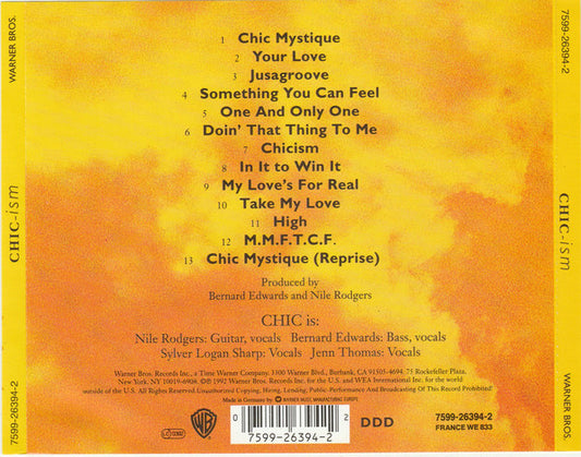 Chic : Chic-ism (CD, Album)