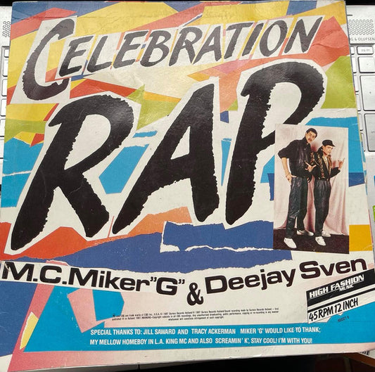 MC Miker G. & DJ Sven : Celebration Rap (12")