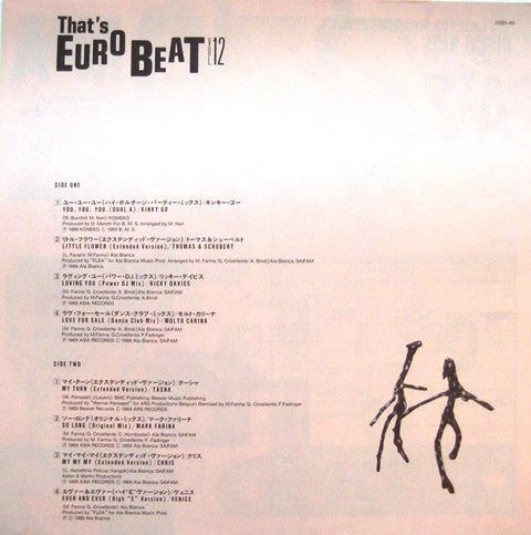 Various : That's Eurobeat Vol. 12 (LP, Comp)