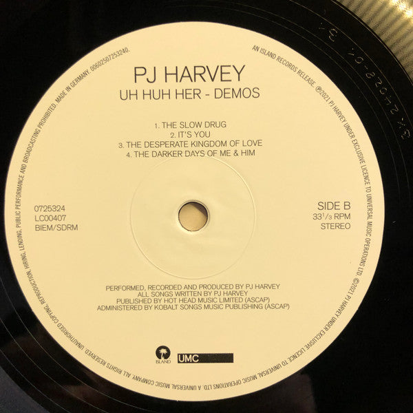 PJ Harvey : Uh Huh Her – Demos (LP, Album)