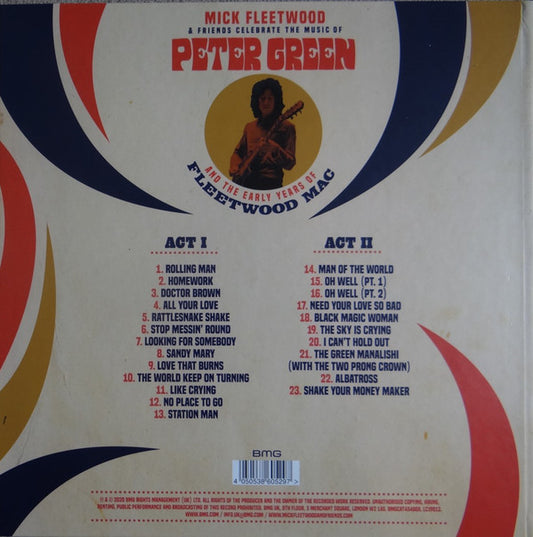 Mick Fleetwood & Friends : Celebrate The Music Of Peter Green And The Early Years Of Fleetwood Mac (Box, Dlx + 4xLP, Album + Blu-ray, Album, Multichan)