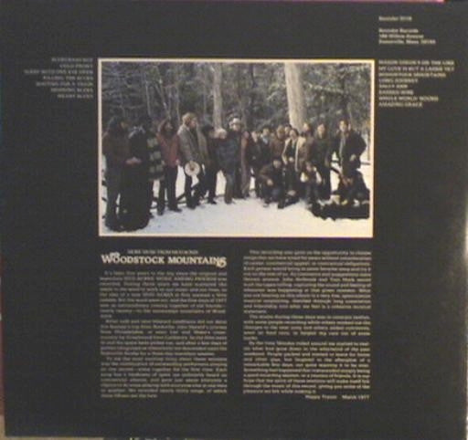 Woodstock Mountains Revue : More Music From Mud Acres (LP, Album, Wak)