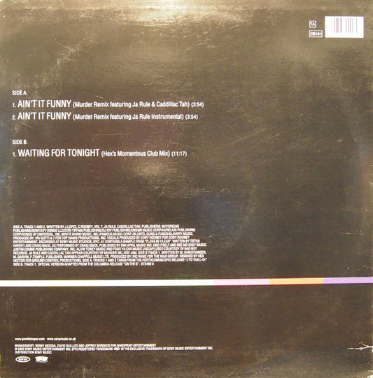 Jennifer Lopez : Ain't It Funny (12")