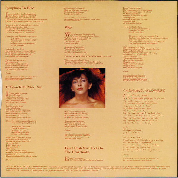 Kate Bush = Kate Bush : Lionheart = ライオン・ハート (LP, Album)