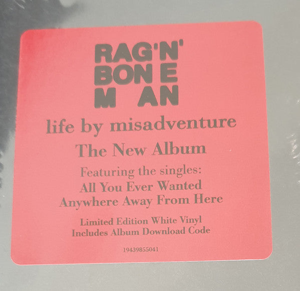 Rag'n'Bone Man : Life By Misadventure (2xLP, Album, Ltd, Whi)