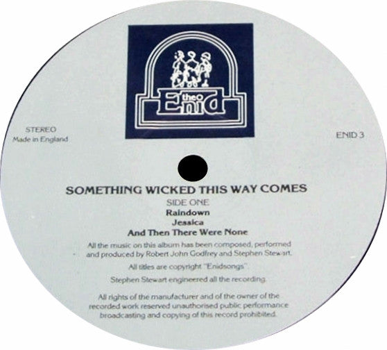 The Enid : Something Wicked This Way Comes (LP, Album)