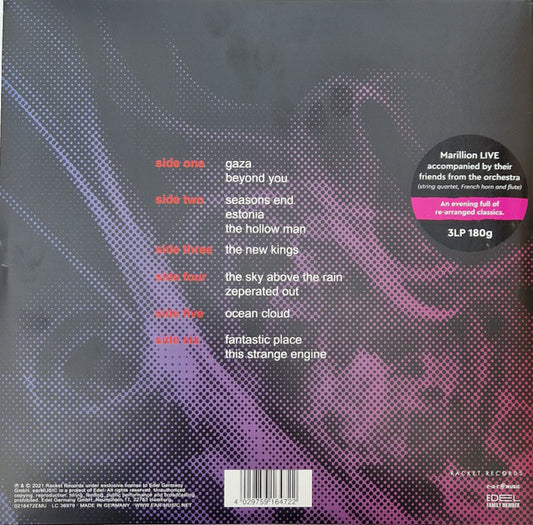 Marillion : With Friends At St David's (3xLP, Album, 180)