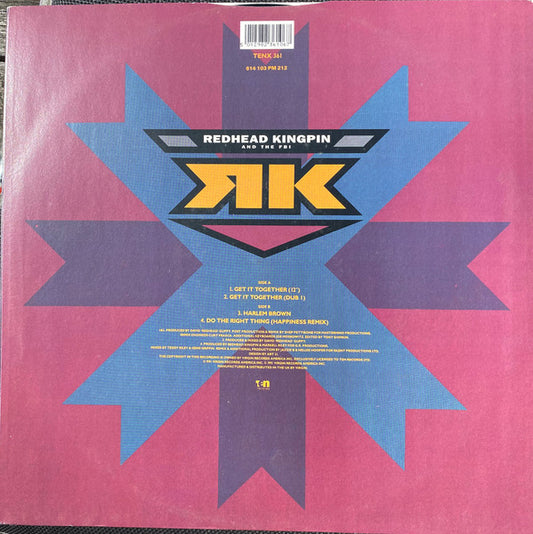 Redhead Kingpin And The FBI : Get It Together (12", Single)