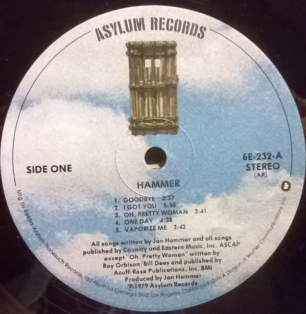 Hammer (7) : Hammer (LP, Album, AR )