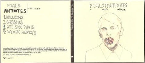 Foals : Antidotes (4 Track Sampler) (CDr, Promo, Smplr, Dig)