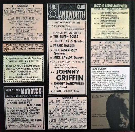 Mike Taylor Quartet : Preparation (LP, Album, Mono, Ltd)