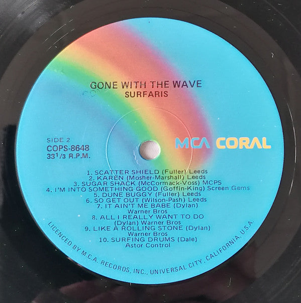 The Surfaris : Gone With The Wave (LP, Comp)