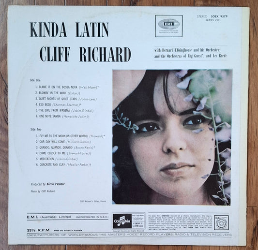 Cliff Richard : Kinda Latin (LP, Album)