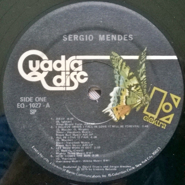 Sérgio Mendes : Sergio Mendes (LP, Album, Quad)