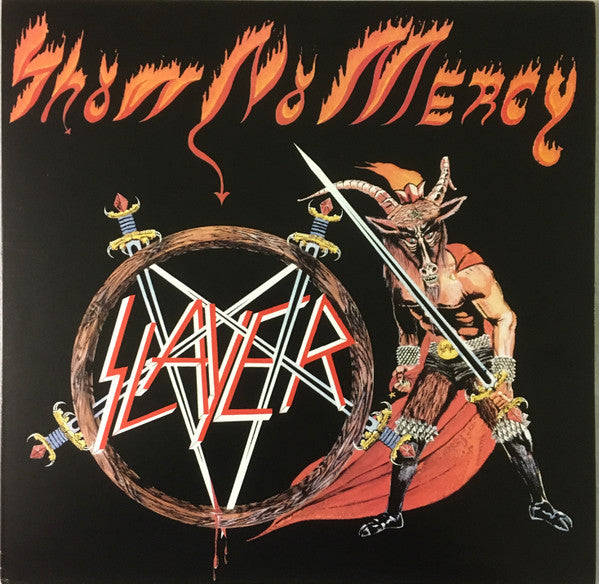Slayer : Show No Mercy (LP, Album, RE, RM, Red)