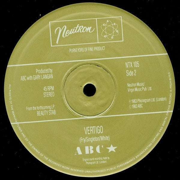 ABC : That Was Then But This Is Now (12", Single)