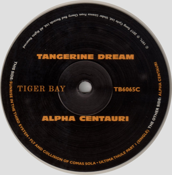 Tangerine Dream : Alpha Centauri (LP, Album, Mono, Quad, RE, RM, Cle)