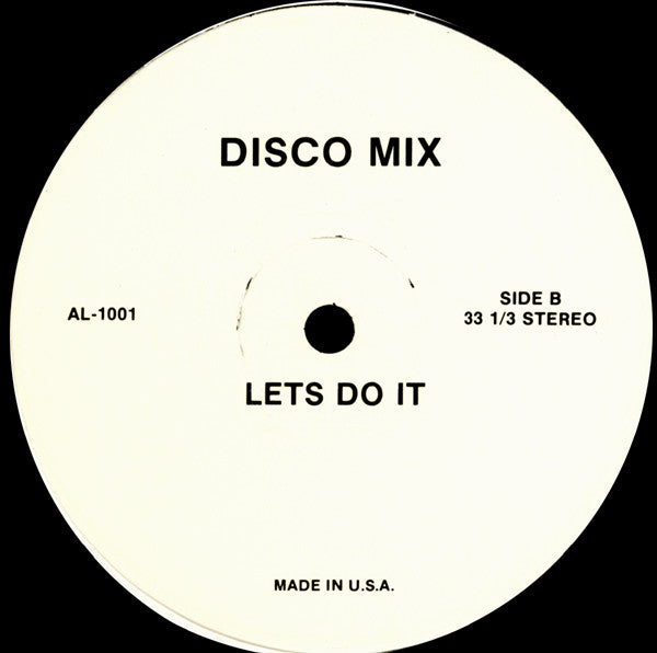 Various : Disco Mix / Let's Do It (12", Mixed, Unofficial)