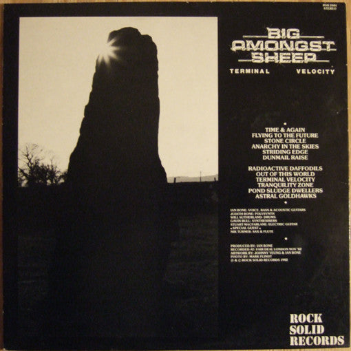 Big Amongst Sheep : Terminal Velocity (LP)