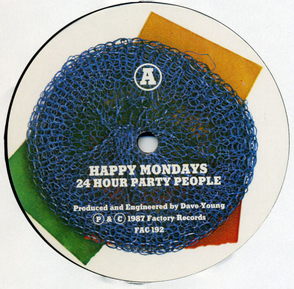 Happy Mondays : Twenty Four Hour Party People (12")