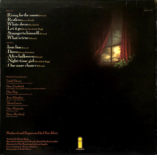 Fairport Convention : Rising For The Moon (LP, Album, Pin)