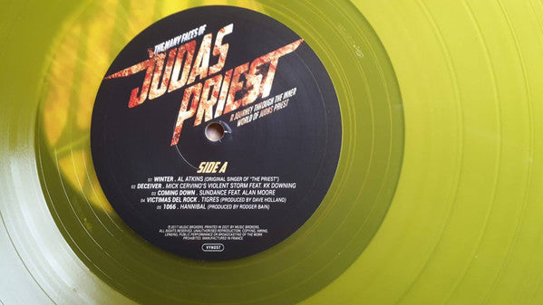 Various : The Many Faces Of Judas Priest (A Journey Through The Inner World Of Judas Priest) (2xLP, Comp, Ltd, Yel)