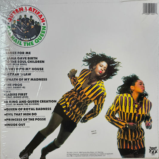 Queen Latifah : All Hail The Queen (LP, Album, Ltd, RE, Red)