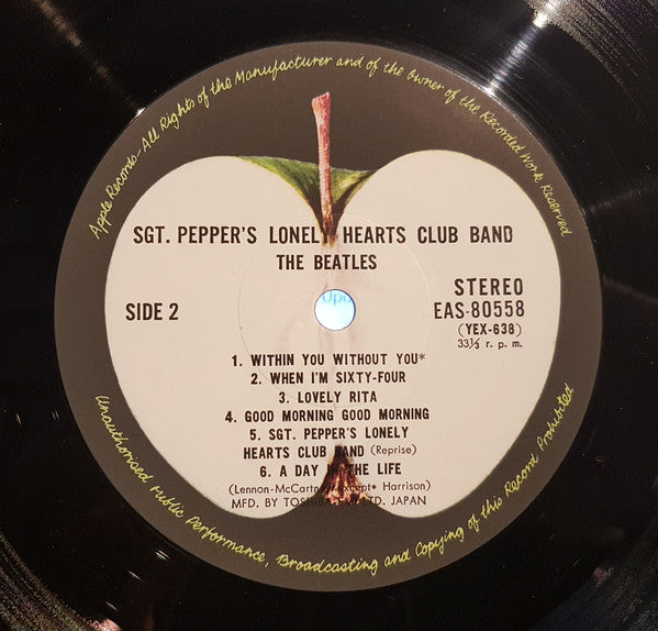 The Beatles = The Beatles : Sgt. Pepper's Lonely Hearts Club Band = サージェント・ペパーズ・ロンリー・ハーツ・クラブ・バンド (LP, Album, RE, Gat)