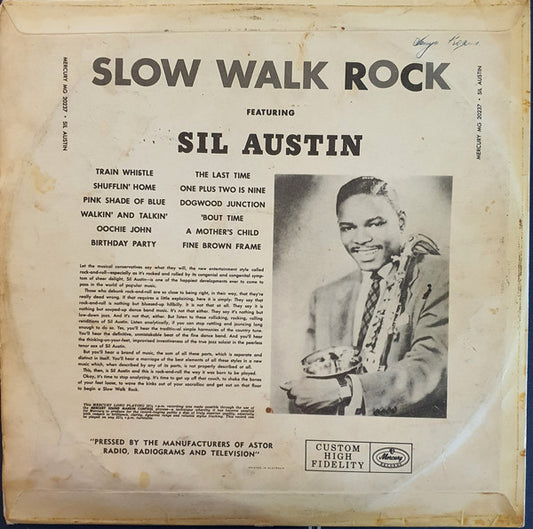Sil Austin And His Orchestra : Slow Walk Rock (LP, Album, Mono)