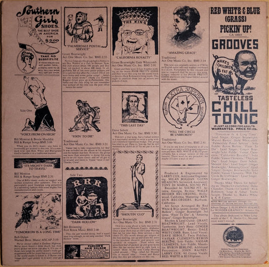 Red, White & Blue (Grass) : Pickin' Up (LP, Album)