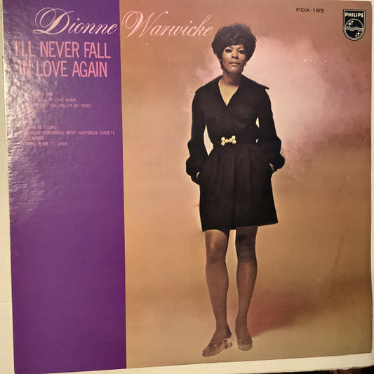 Dionne Warwick = Dionne Warwick : I'll Never Fall In Love Again (LP, Album)