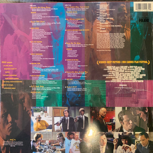 Various : Pulp Fiction (Music From The Motion Picture) (LP, Comp, RE)