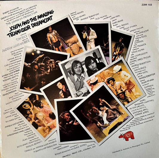 Andrew Lloyd Webber And Tim Rice : Joseph And The Amazing Technicolor Dreamcoat (LP, Album)