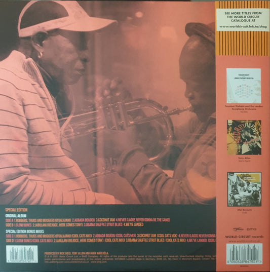 Tony Allen And Hugh Masekela : Rejoice (2xLP, Album, RE, S/Edition, 180)