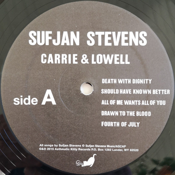 Sufjan Stevens : Carrie & Lowell (LP, Album)