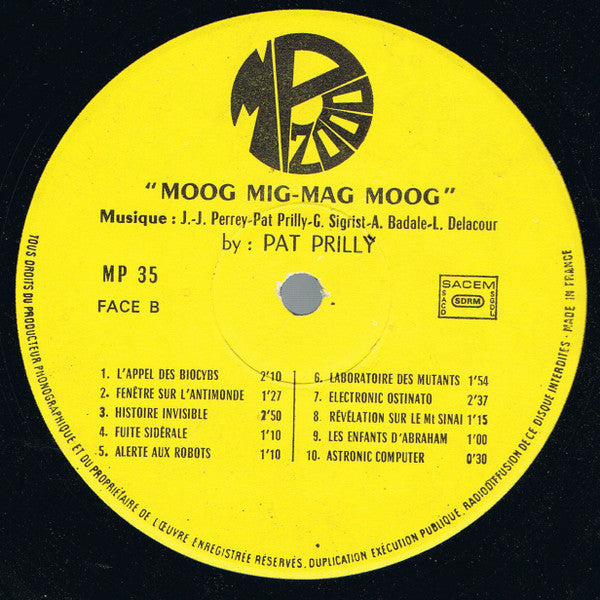 Pat Prilly : Moog Mig Mag Moog (LP)