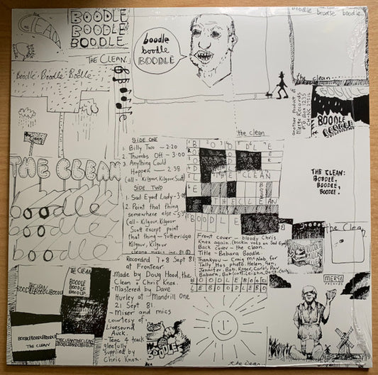 The Clean : Boodle Boodle Boodle (12", EP, Ltd, RE, RM, Yel)