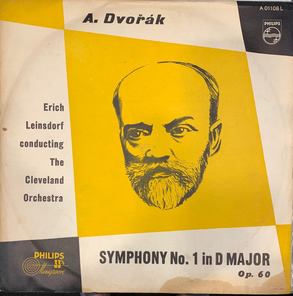 Antonín Dvořák, Erich Leinsdorf, The Cleveland Orchestra : Symphony No. 1 in D Major, Op. 60 (LP)