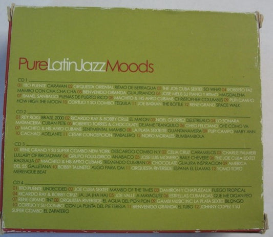 Various : Pure Latin Jazz Moods (4xCD, Album, Comp, Sli)