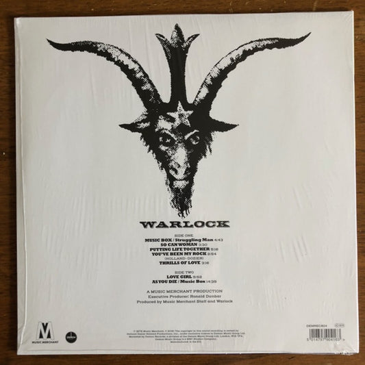 Warlock (6) : Warlock (LP, Album, RE)